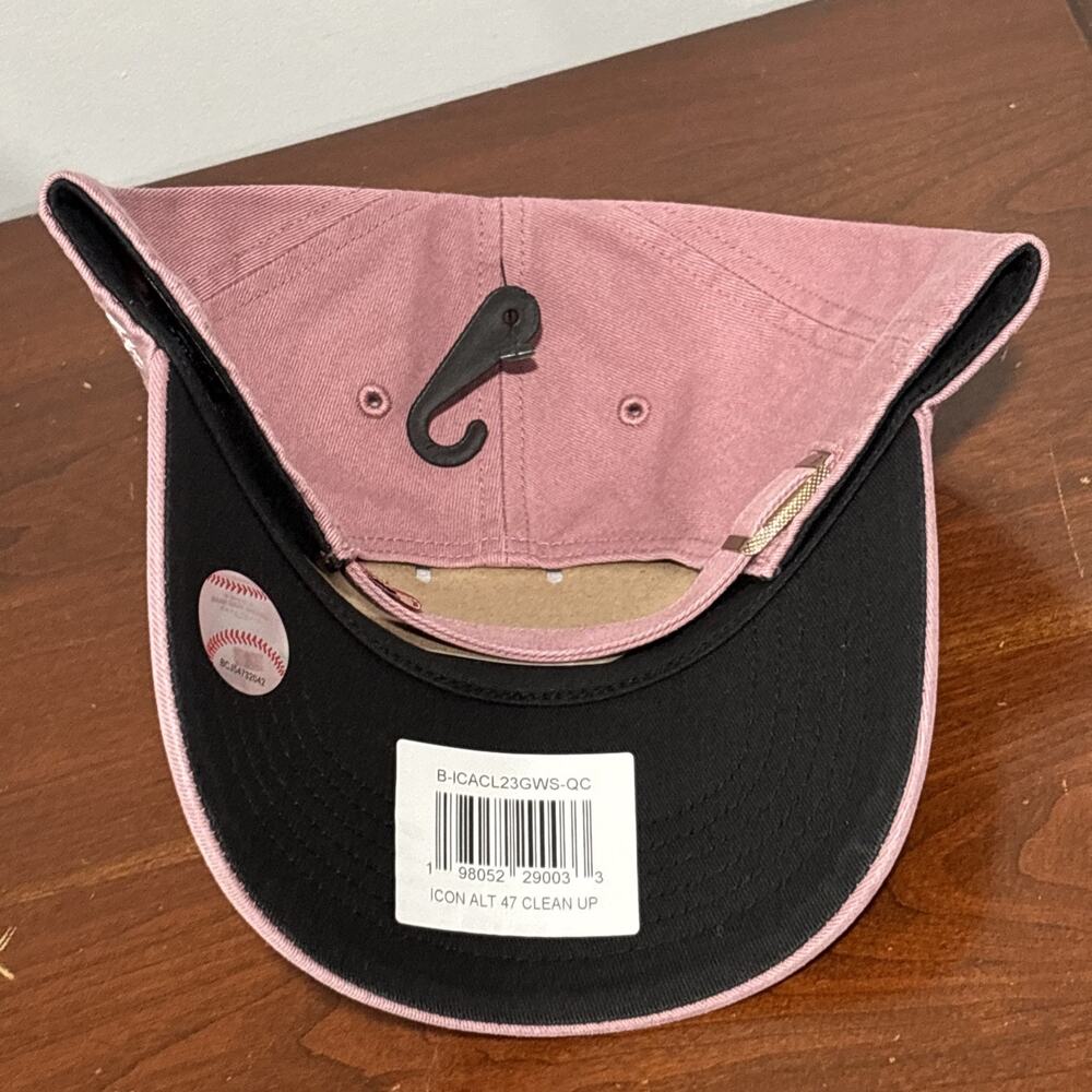 '47 Brand St. Louis Cardinals Hat Womens Pink Purple Back Adjustable Clean Up - Picture 5 of 9